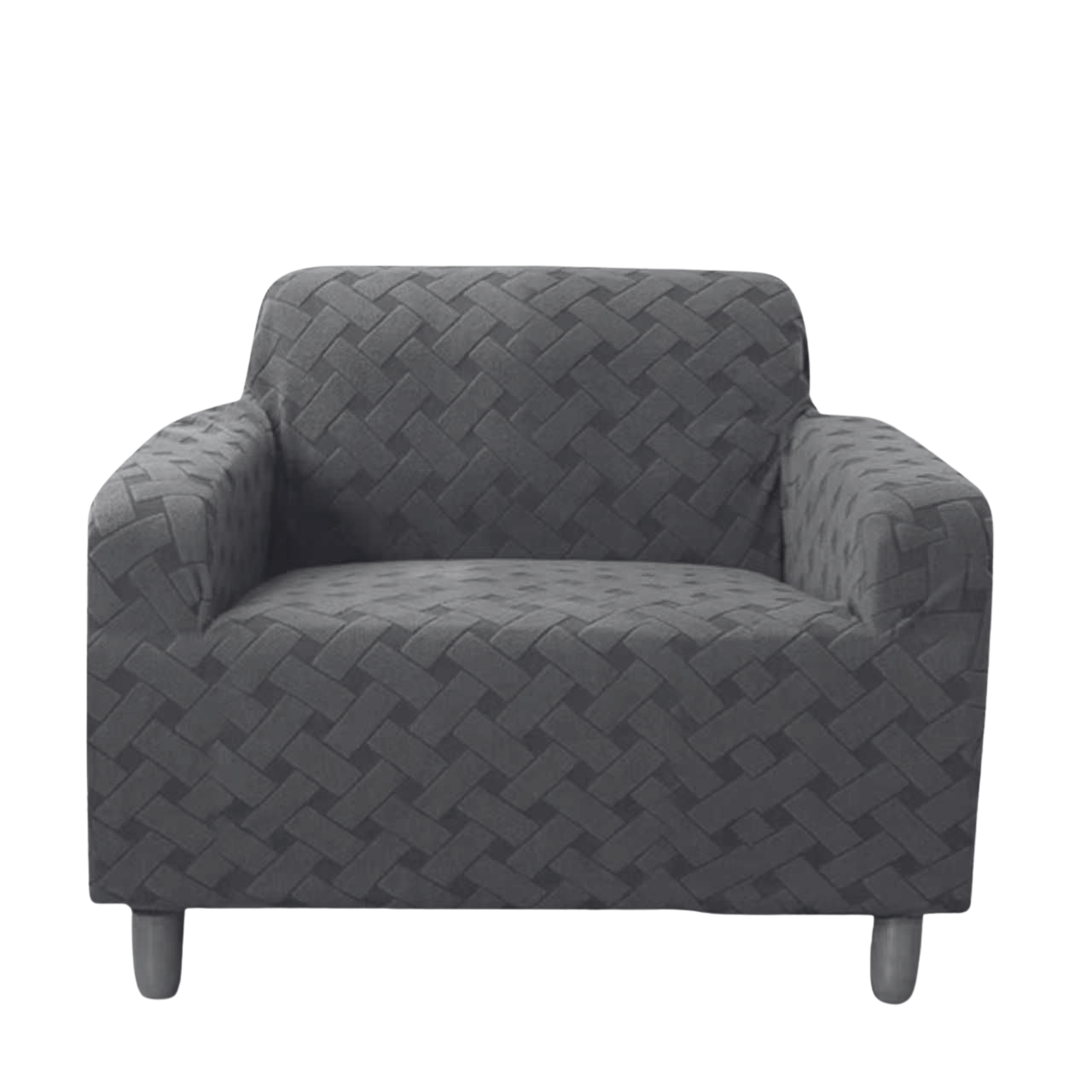 Funda Sofá a Cuadros De Felpa Para Sala