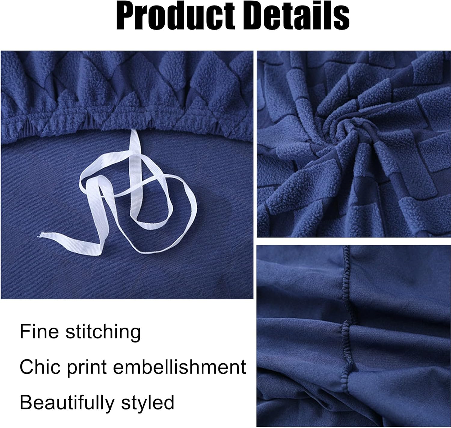 Funda Sofá a Cuadros De Felpa Para Sala