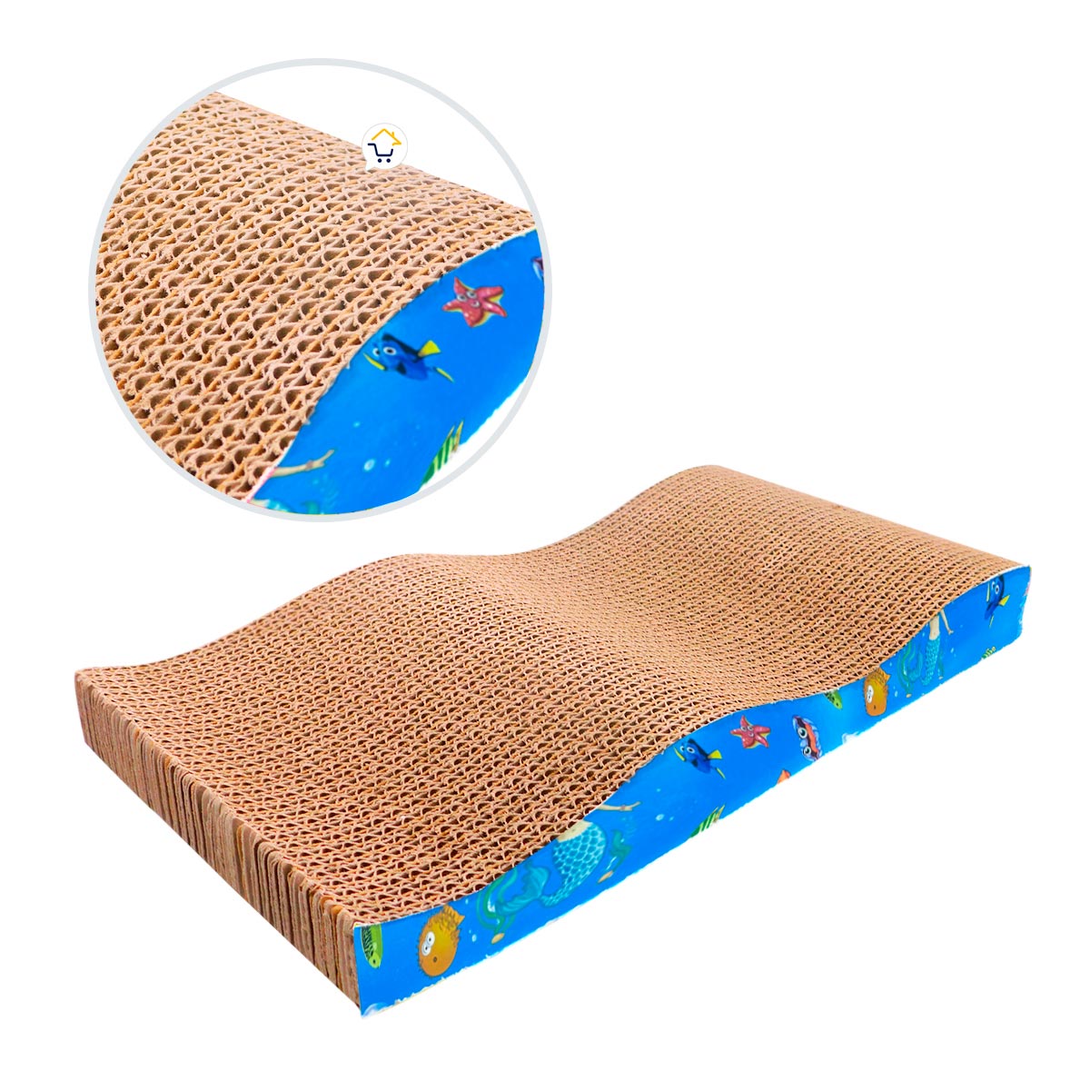 Rascador Gatos +  hierba gatuna - Anti Estrés